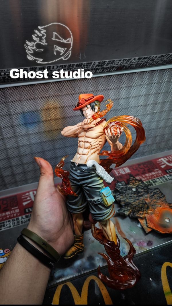 【補款】Ghost工作室 白團共鳴第二彈火拳-艾斯 