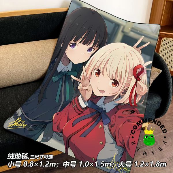 皇呱 《特工少女 LYCORIS》莉可麗絲錦木千束井之上瀧奈裝飾畫 