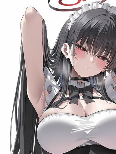 巴洛克《莉音小姐》老大姐調月莉央蔚藍檔案裝飾畫 