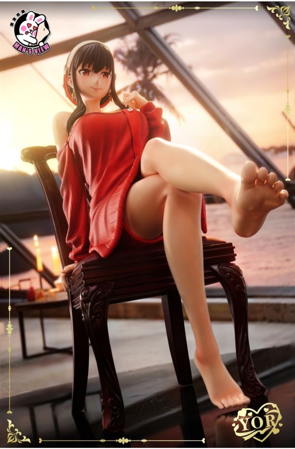 MAN'S VIEM（男友視角） 1/4玉足女雕系列 約爾夫人 