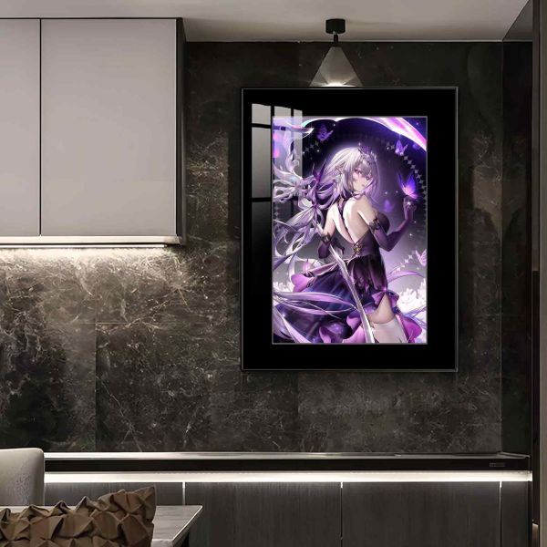 JUZI橘子工作室 蝶翼月鐮：遐蝶裝飾畫 