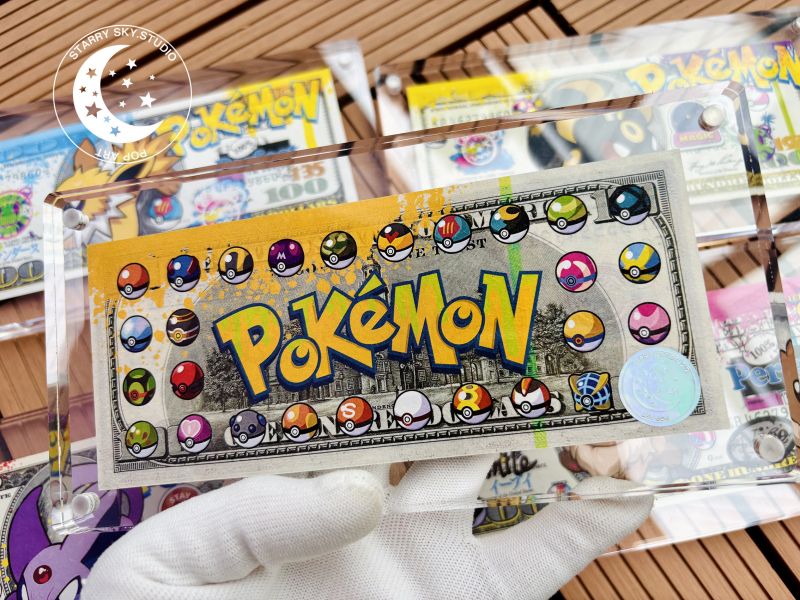 星空工作室 《伊布系列美金版畫》寶可夢 