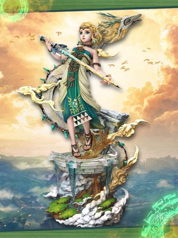 【補款】hero belief × hunter fan 塞爾達傳說 塞爾達公主雕像 