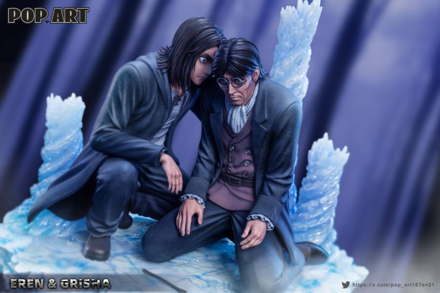 POP.ART工作室 人物篇002-父慈子孝 艾倫&格里沙 