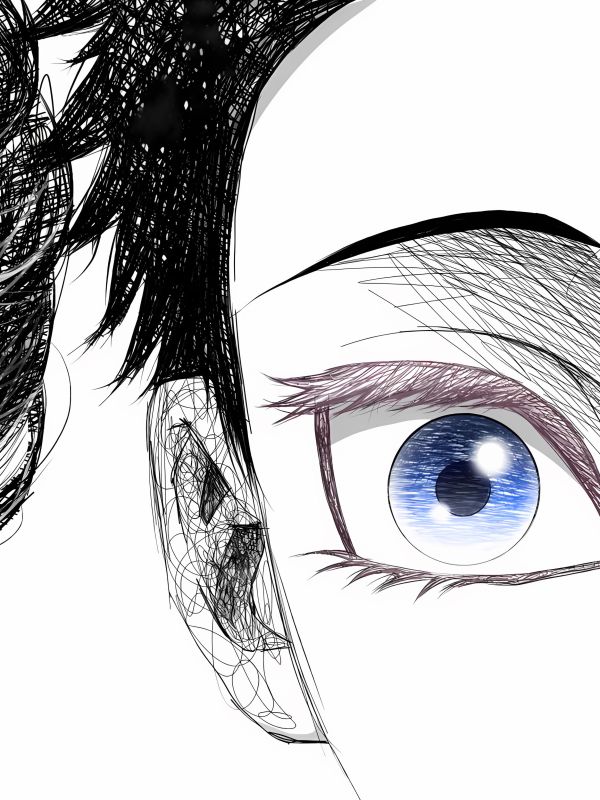 星空《狛治戀雪》鬼滅之刃無限城篇猗窩座裝飾畫 