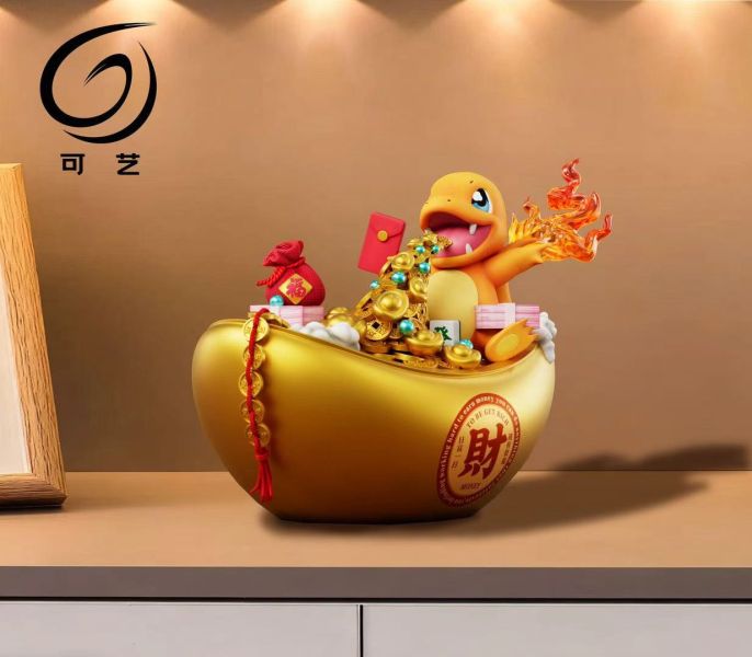 可藝模玩 招財系列4 招財小火龍 