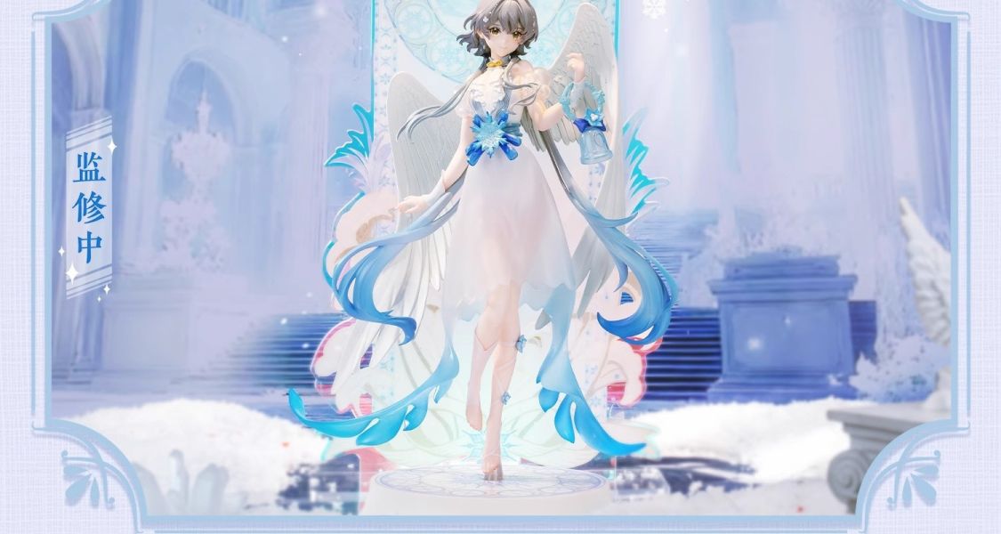 正版授權 擎蒼 Vsinger 洛天依 雪天使 等比例 