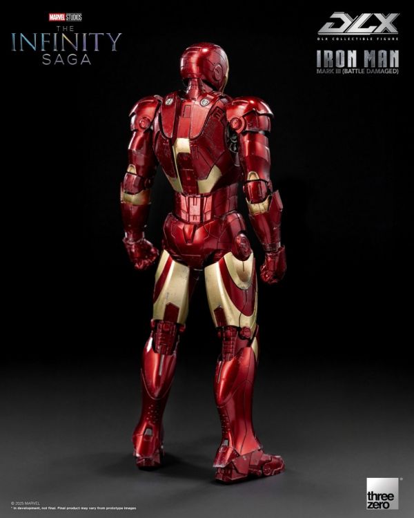 正版授權 Threezero DLX 鋼鐵俠Mark 3 戰損版 