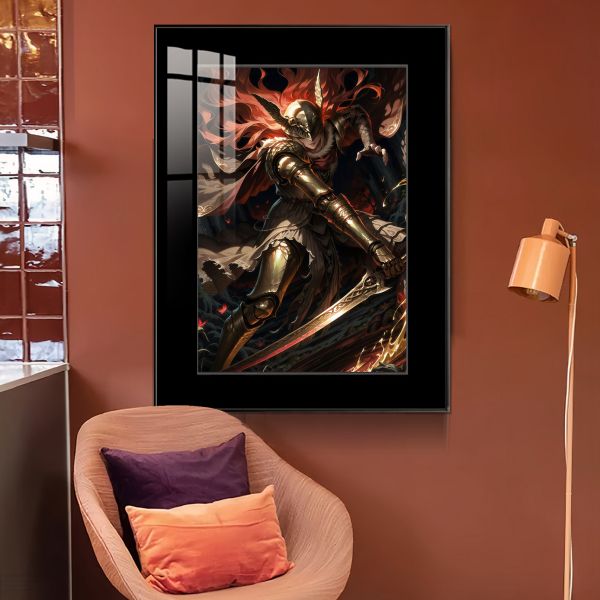 JUZI橘子工作室 女武神：戰鬥姿態 裝飾畫 