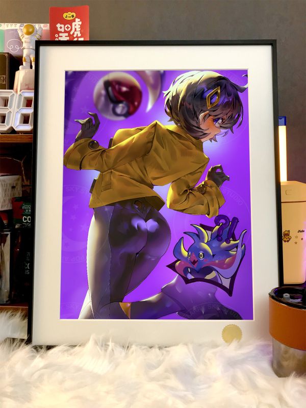 星空《瑪琪艾兒》Emma寶可夢ZA裝飾畫 