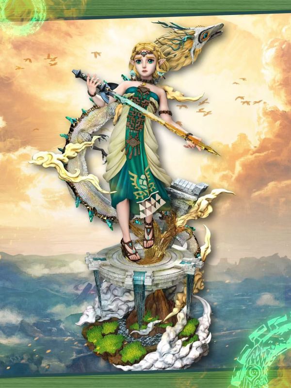 【補款】hero belief × hunter fan 塞爾達傳說 塞爾達公主雕像 