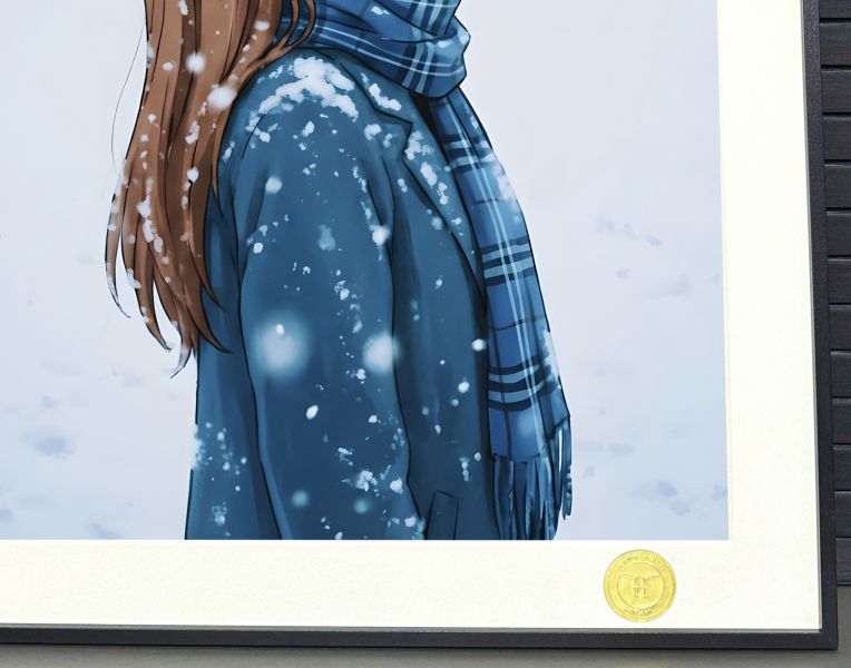 H2工作室《冬日明日香》新世紀福音戰士EVA裝飾畫 