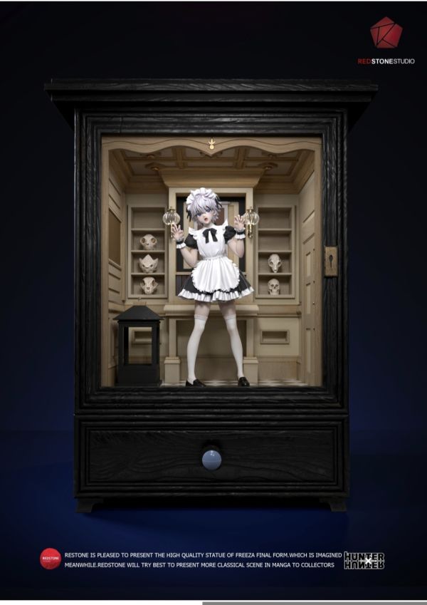 紅石REDstone 3週年限定款 奇犽·揍敵客黑胡桃木座櫃 