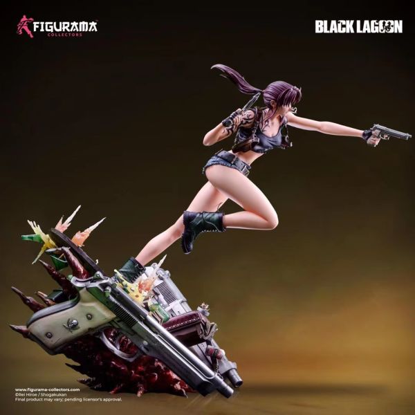 正版授權 石油廠 Figurama 日漫 黑礁 Black Lagoon 萊薇 Revy 