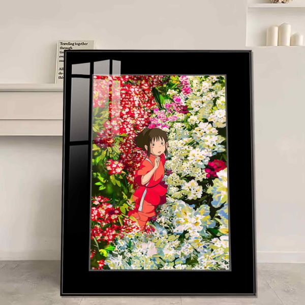 JUZI橘子工作室 花海：千與千尋 裝飾畫 