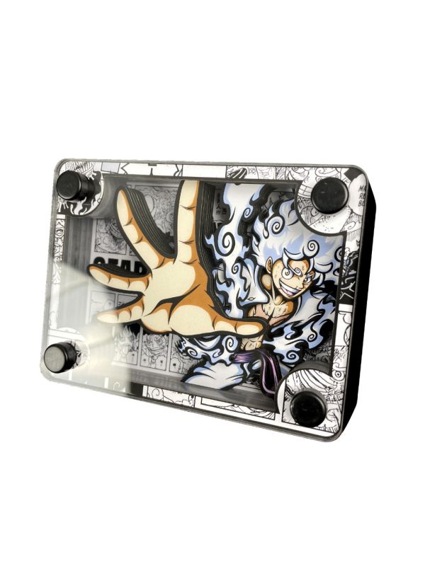 萌萌匠 海賊王尼卡魯夫亞克力卡磚擺件 