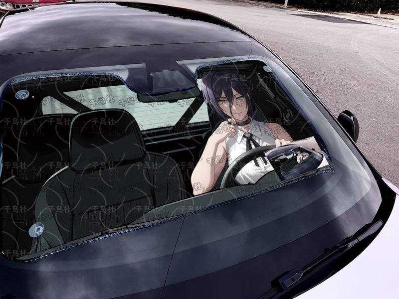千鳥社《汽車前擋遮陽-蕾塞和電次 》鏈鋸人 