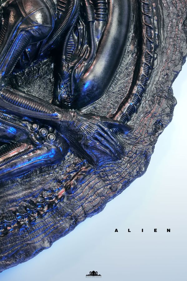Deep Tale工作室 Alien Big Chap 3D Wall Art 