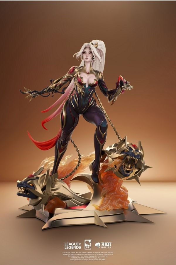 正版授權 PureArts 1/6 英雄聯盟 Kai Sa 虛空之女 卡莎 雕像 
