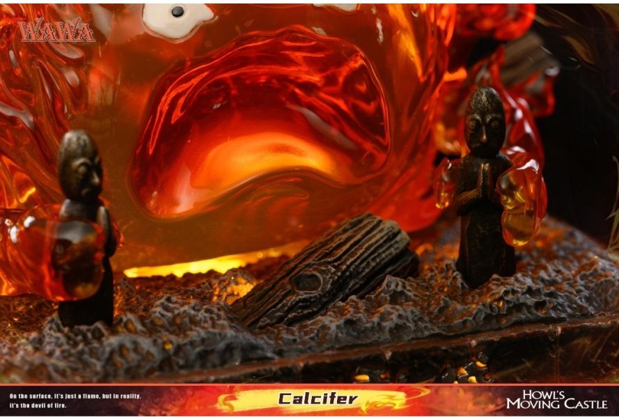 wawa工作室 宮崎駿桌面小擺件-生氣的卡西法 