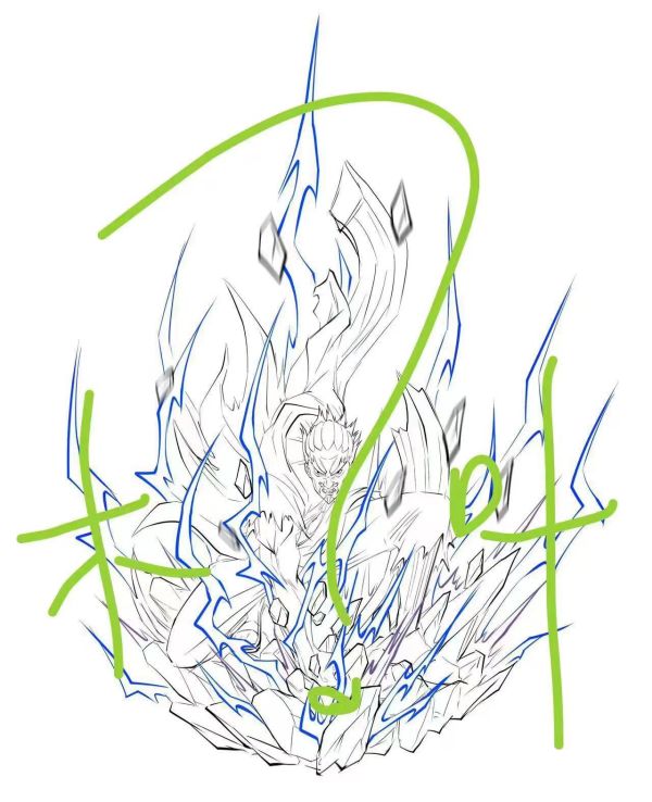 【補款】木葉studio 火影名場面 忍界大戰完結第六彈 宇智波·斑vs五影系列雷影·艾 