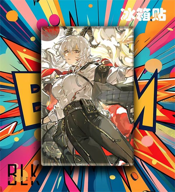 巴洛克 贊妮Zani鳴潮遊戲裝飾畫/冰箱貼 