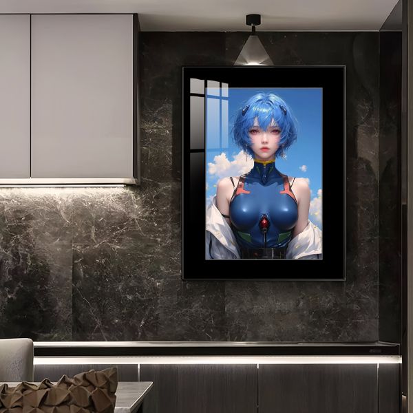 JUZI橘子工作室 雲海深空：綾波麗裝飾畫 