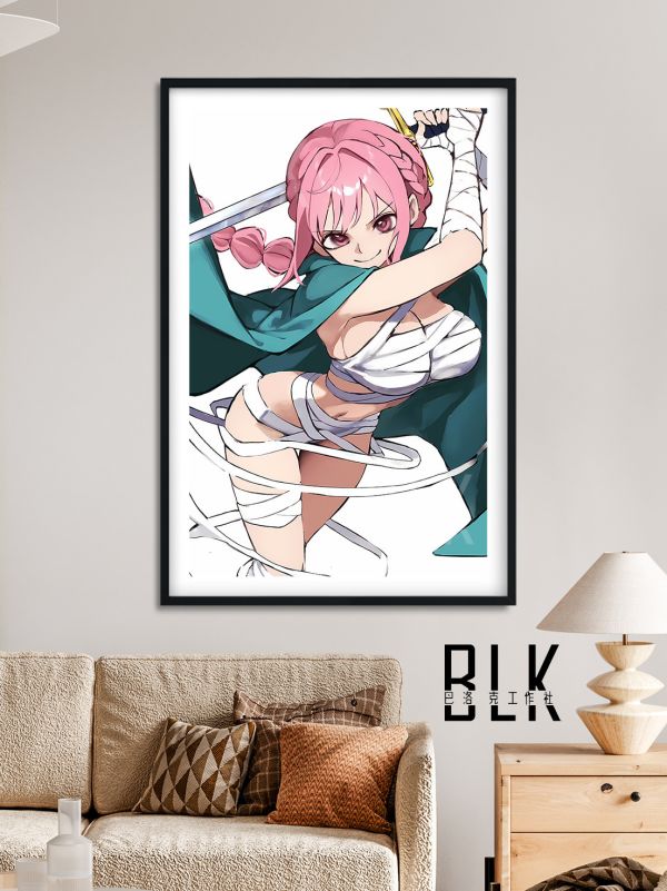 巴洛克《蕾貝卡》德雷斯羅薩onepiece裝飾畫冰箱貼 