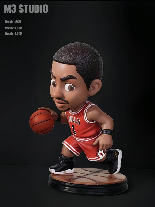 M3工作室 NBA 公牛 羅斯 模型GK雕像 Q版 