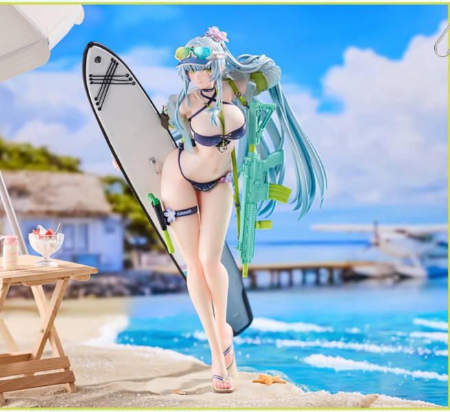 正版授權 大漫匠 Animester 1/7 少女前線2 追放 可露凱 蔚藍軌跡 