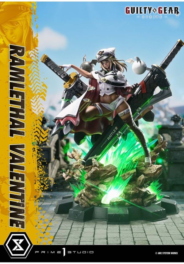 正版授權 Prime 1 Statue 1/4 罪惡裝備 奮鬥 拉姆蕾薩爾·華倫泰 