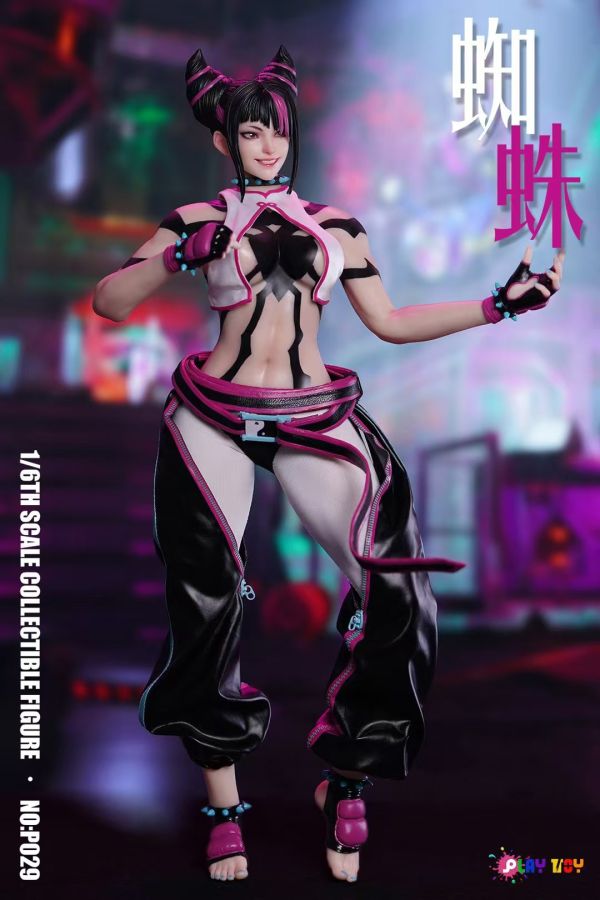 正版授權 PLAY TOY 1/6 蜘蛛女特工6代 