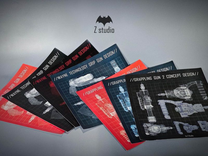 Z Studio 電影級蝙蝠俠武器復刻收藏品-第一季 本·阿弗萊克版 