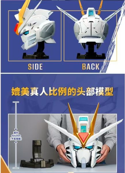 萬代 BANDAI BN HEAD Collection VOL.4 飛昇自由高達 