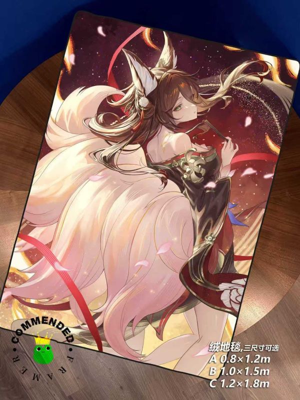 皇呱《狐人少女停雲》崩壞：星穹鐵道仙舟羅浮鳴火裝飾畫 