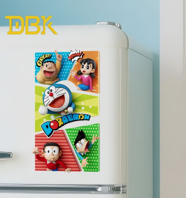 DBK Studios 哆啦A夢冰箱貼組合（可擺可貼） 