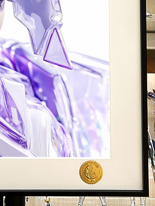 星空《透色初號機》EVA新世紀福音戰士裝飾畫 