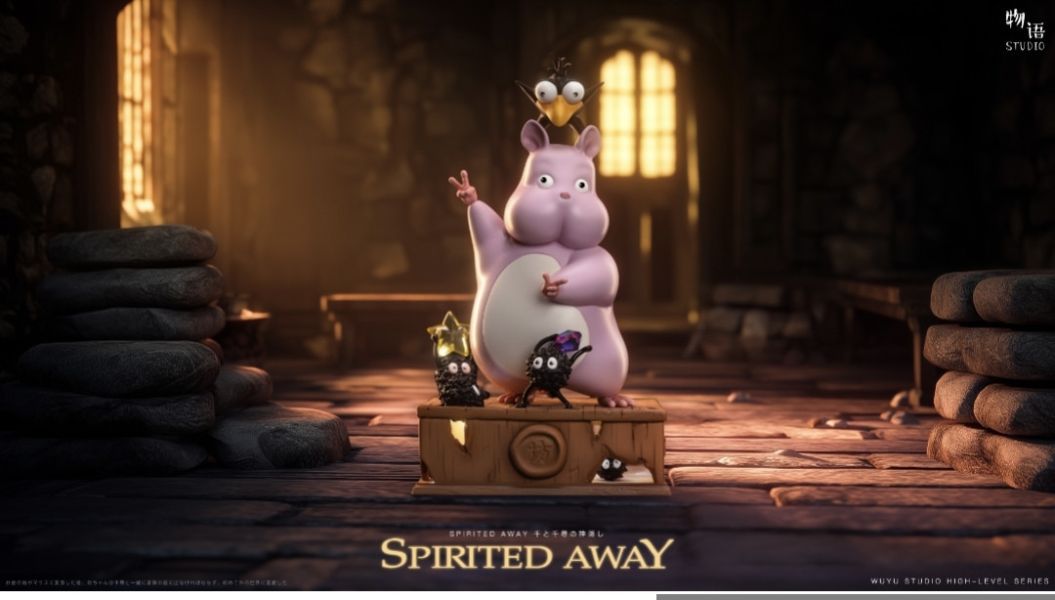 物語工作室 宮崎駿小物系列04 跳舞坊寶寶 