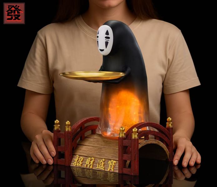 發-studio 招財收納無臉男 