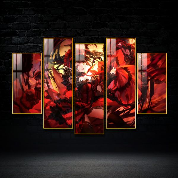 阿喵畫社 時崎狂三異形套組裝飾畫 