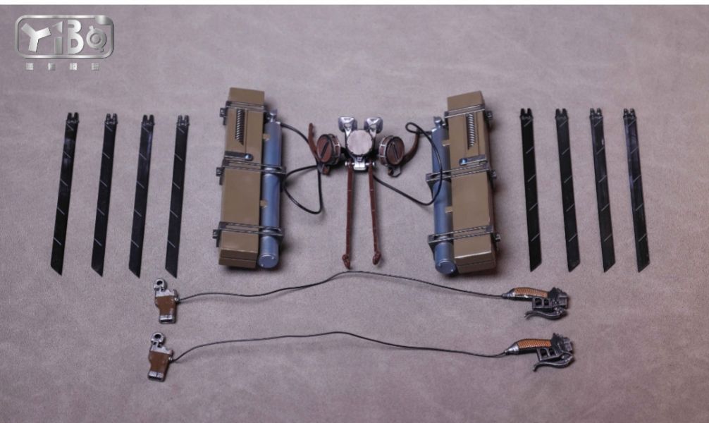 奕博玩模YIBO TOYS 1/6可動兵人艾倫 
