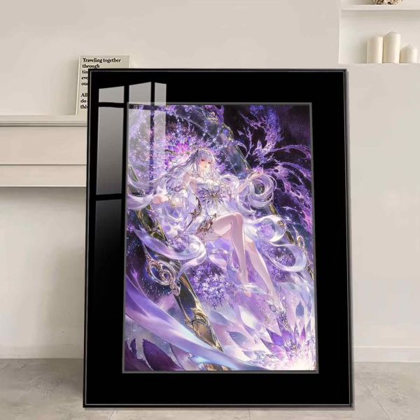 JUZI橘子工作室 幻紫雅典娜 裝飾畫 