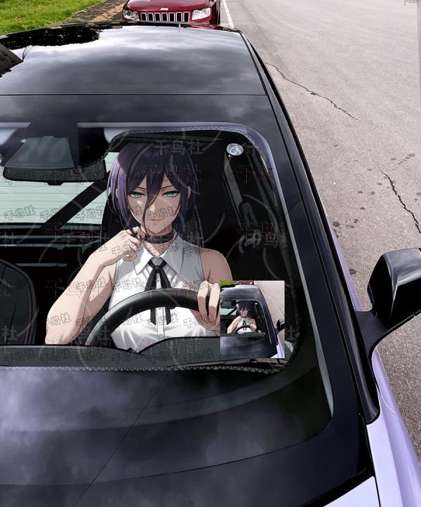 千鳥社《汽車前擋遮陽-蕾塞和電次 》鏈鋸人 