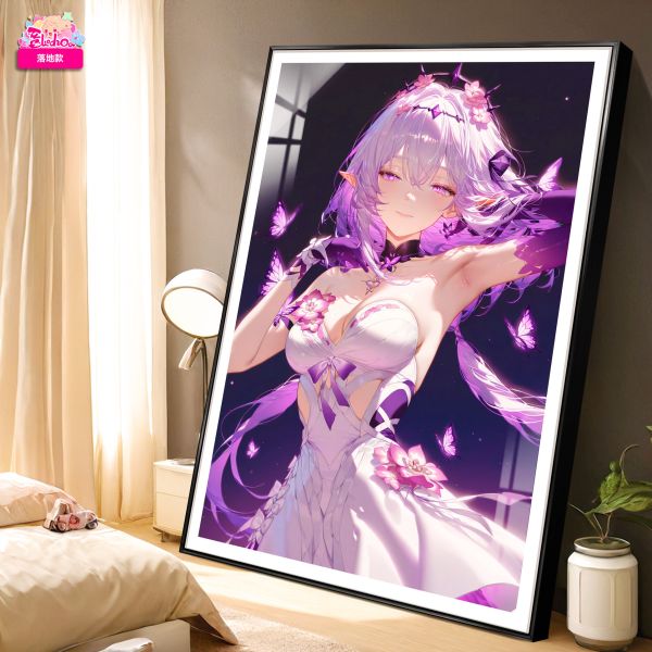 阿喵畫社 蝶舞遐蝶高清裝飾畫 