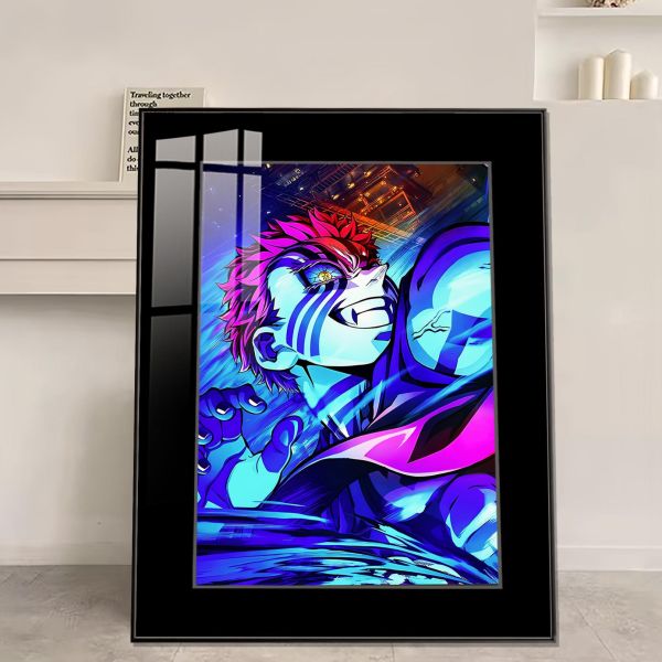 JUZI橘子工作室 猗窩座側身像 裝飾畫 