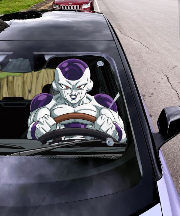 千鳥社《汽車前擋遮陽-弗利沙》龍珠弗利沙宇宙帝王 