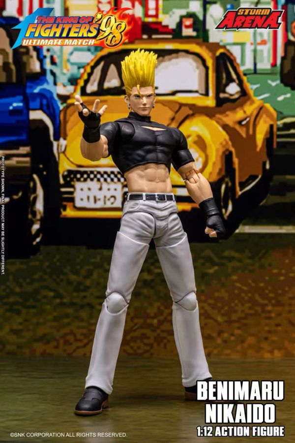 正版授權 STORM COLLECTIBLES 1/12 KOF 拳皇98 二階堂紅丸 