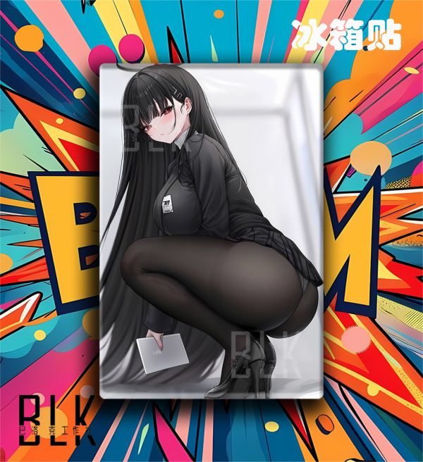 巴洛克 《秘書莉音》蔚藍檔案Rio老大姐調月莉央裝飾畫 