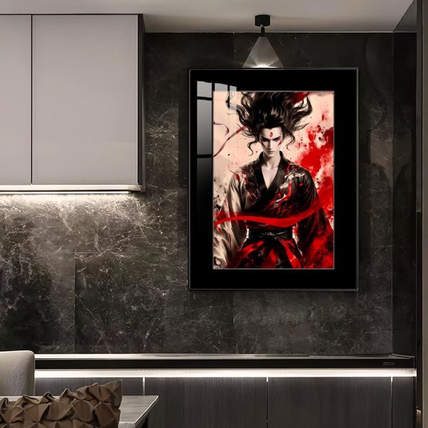 JUZI橘子工作室 血染蒼穹 哪吒 裝飾畫 