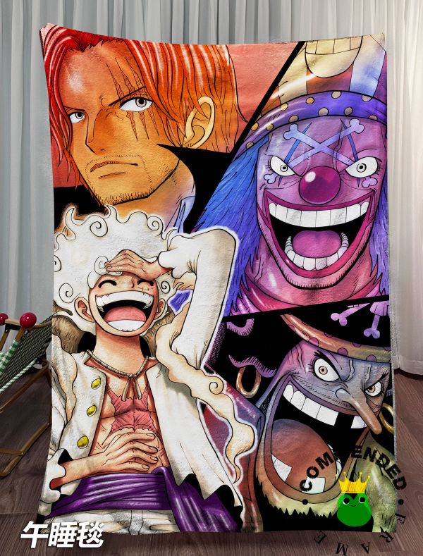 皇呱《新世界四皇》海賊王周邊裝飾畫 